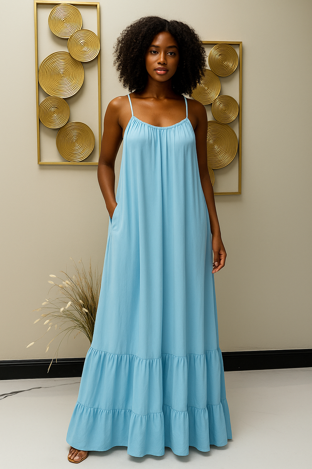 Island Breeze Maxi Dress 🩵
